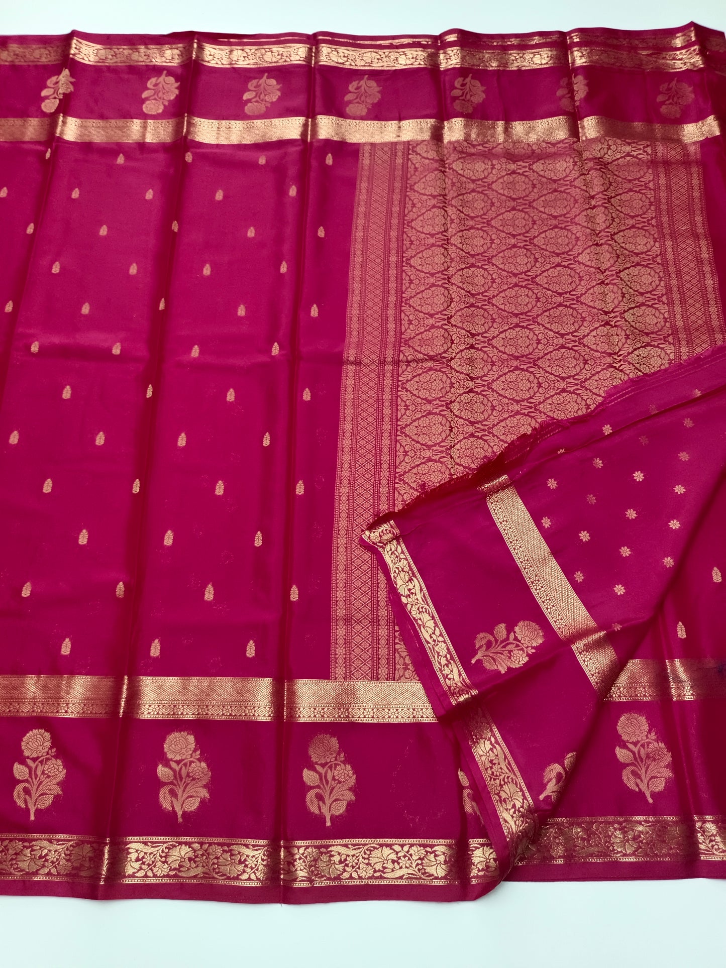 SEMI CREPE SILK SAREE