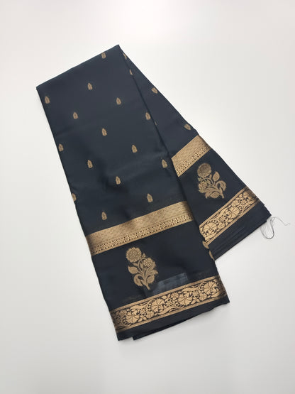 SEMI CREPE SILK SAREE