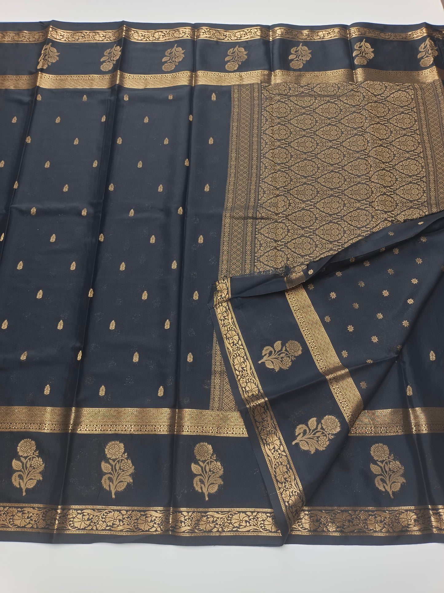 SEMI CREPE SILK SAREE