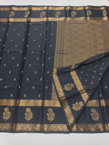 SEMI CREPE SILK SAREE