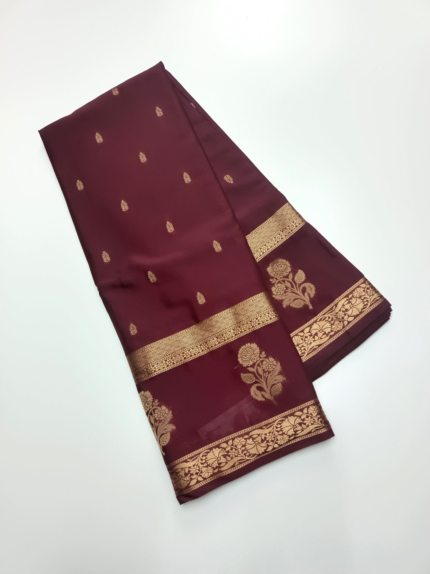 SEMI CREPE SILK SAREE