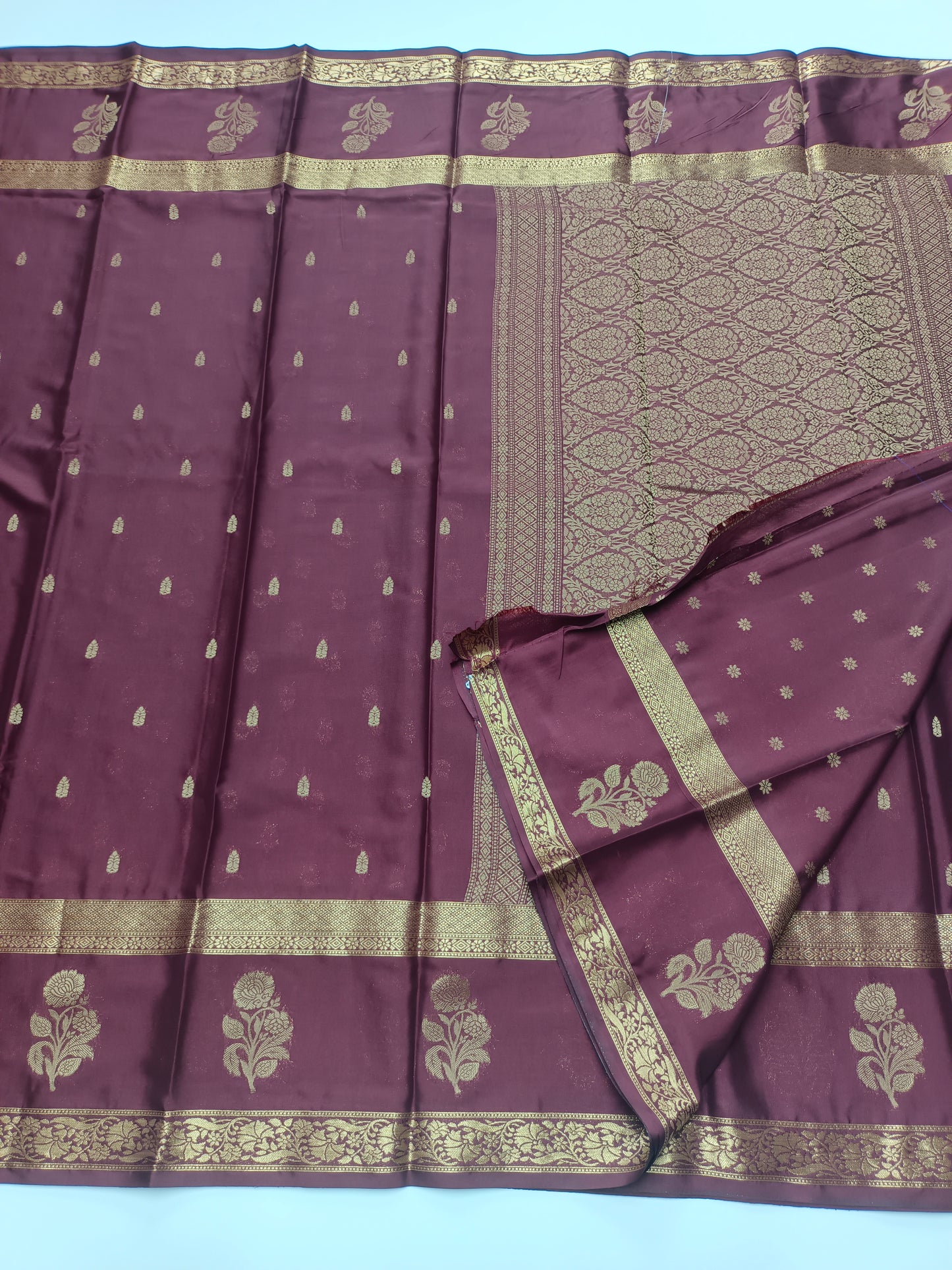 SEMI CREPE SILK SAREE
