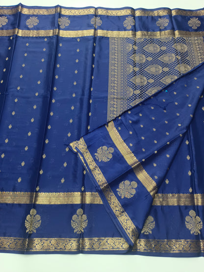 SEMI CREPE SILK SAREE