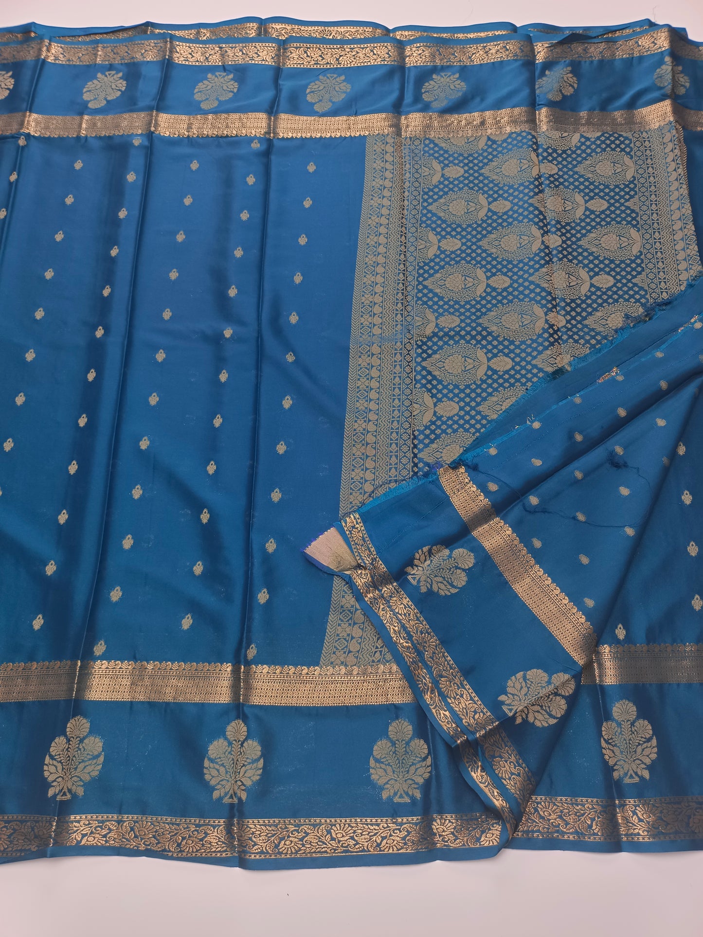 SEMI CREPE SILK SAREE