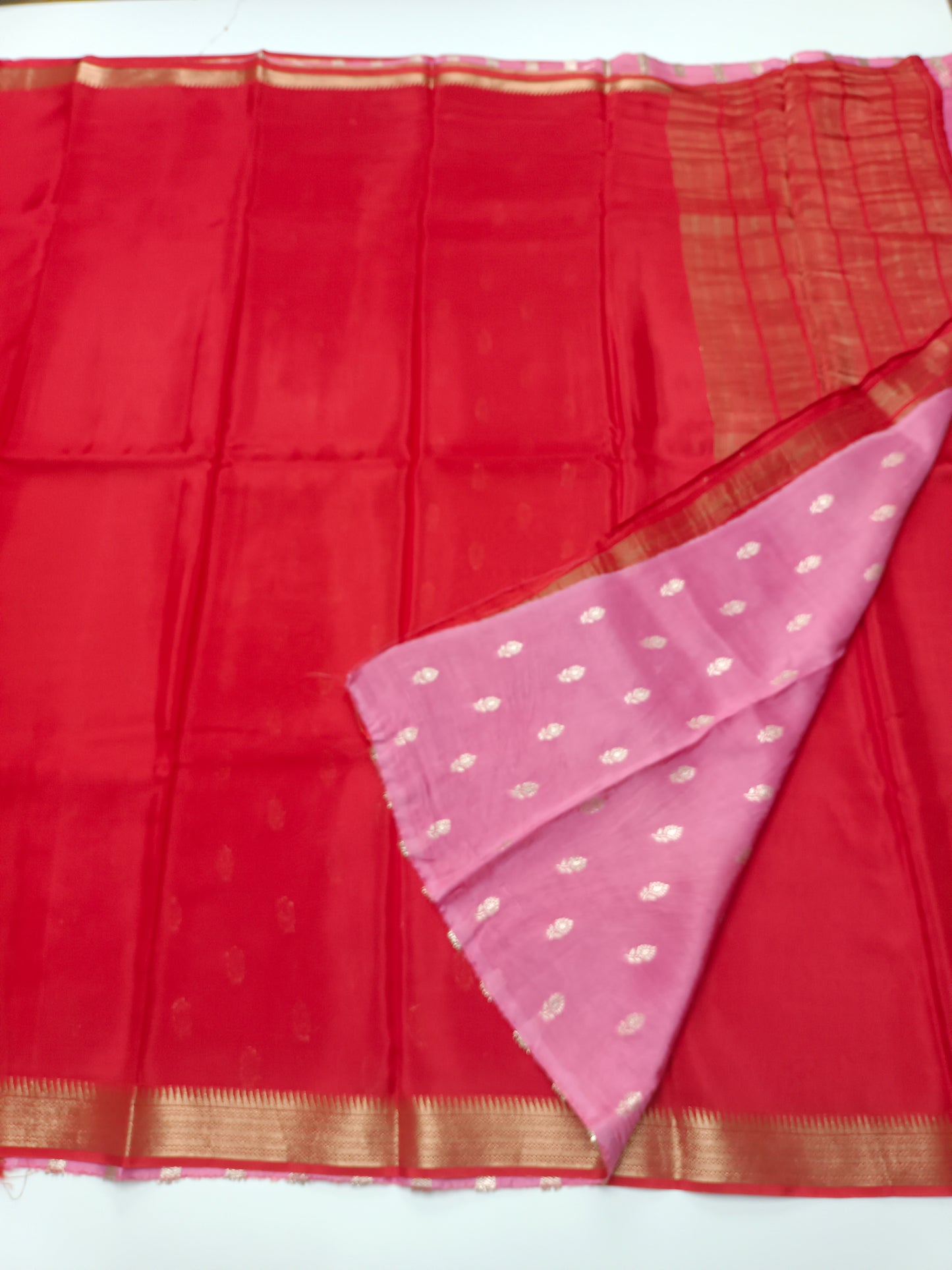 SEMI CREPE SILK SAREE