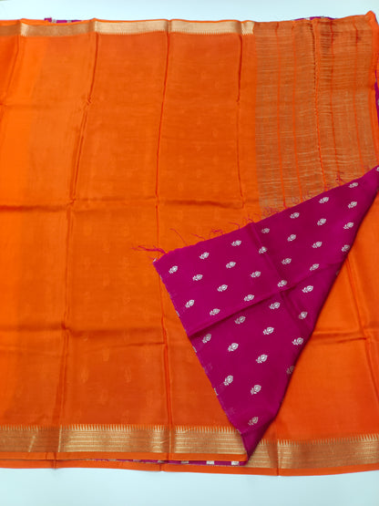 SEMI CREPE SILK SAREE