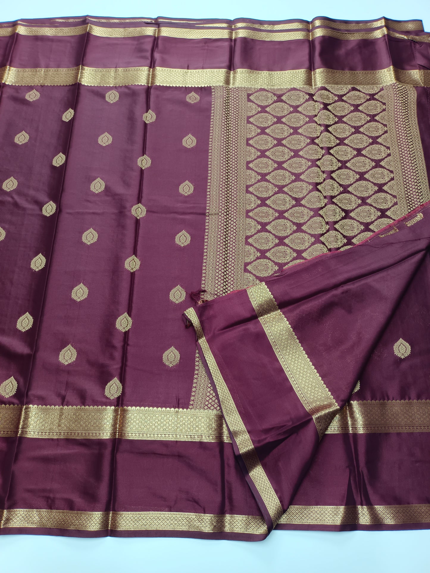 SEMI CREPE SILK SAREE
