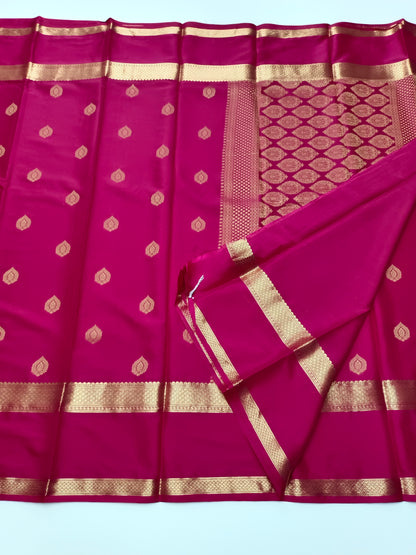 SEMI CREPE SILK SAREE