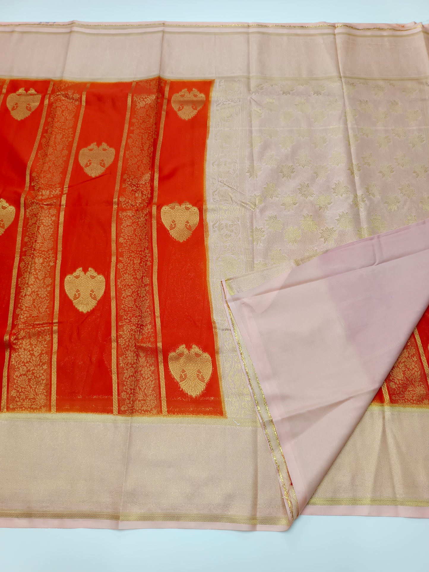SEMI CREPE SILK SAREE