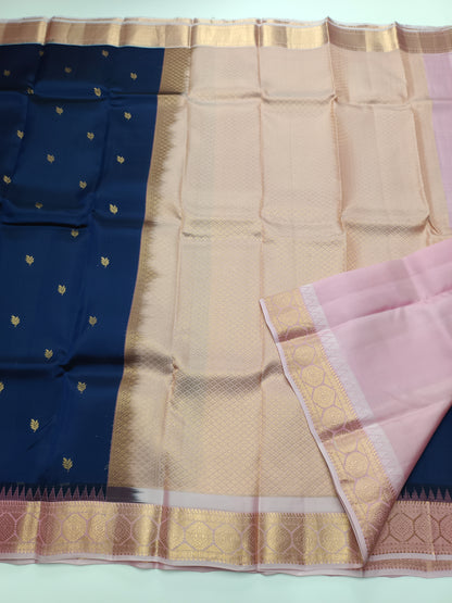 KANCHIPURAM SEMI SILK SAREE