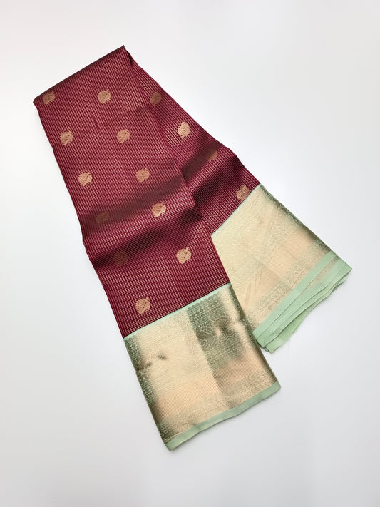 KANCHIPURAM SEMI SILK SAREE