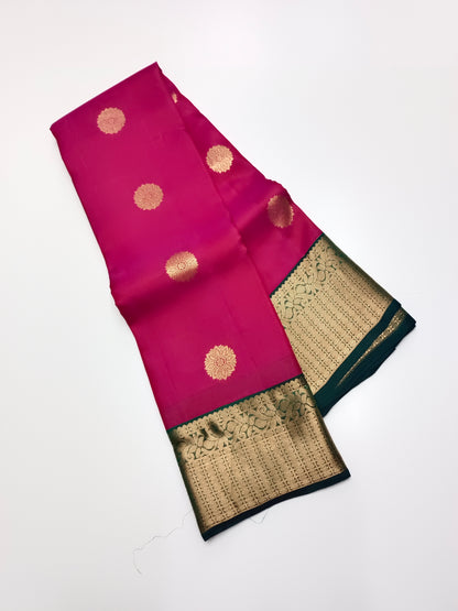 KANCHIPURAM SEMI SILK SAREE