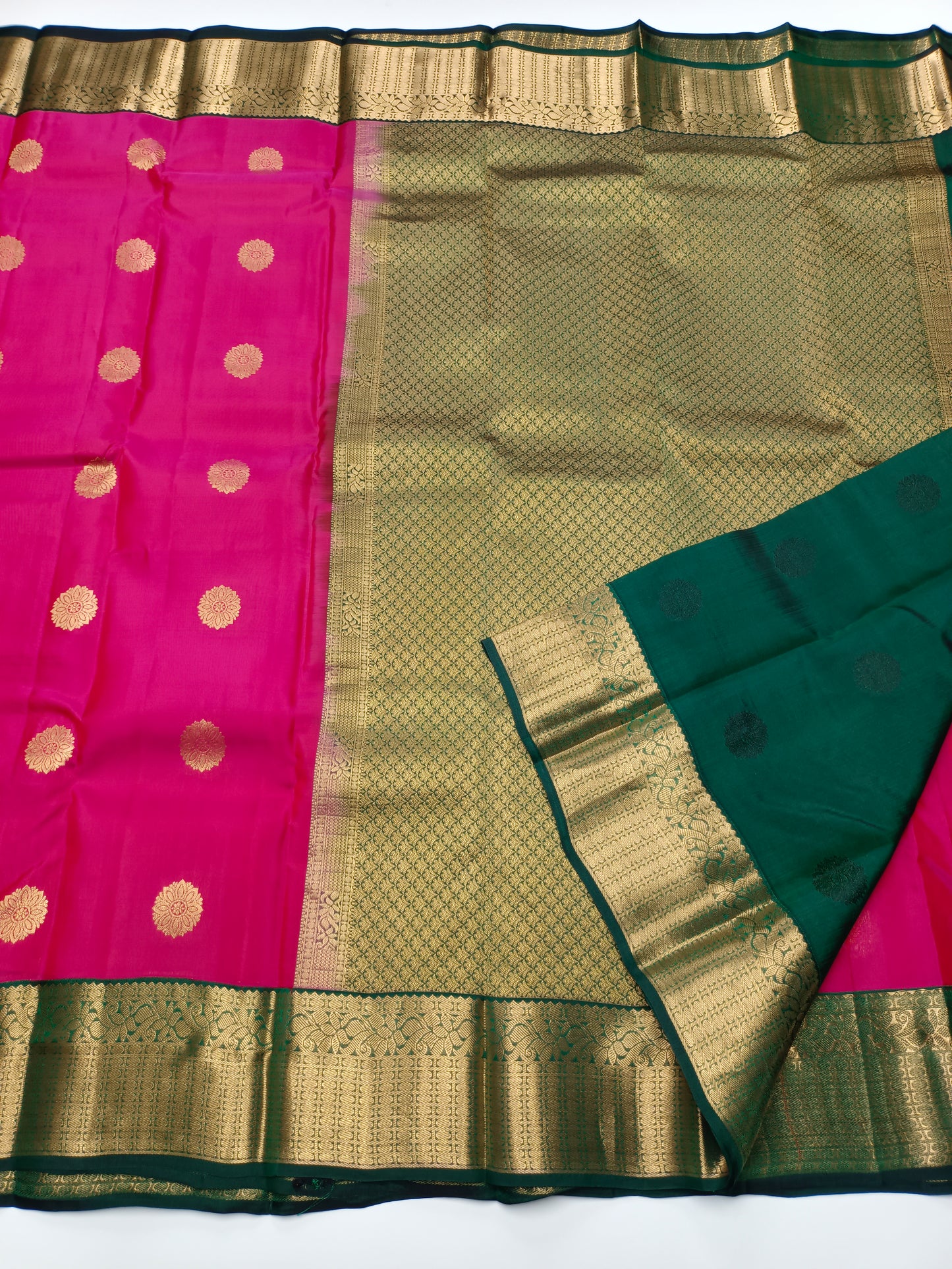 KANCHIPURAM SEMI SILK SAREE