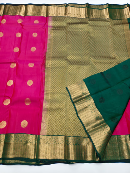 KANCHIPURAM SEMI SILK SAREE