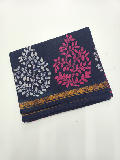 SANGUDI COTTON SAREE WITHOUT BLOUSE