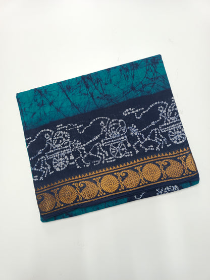 SANGUDI COTTON SAREE WITHOUT BLOUSE