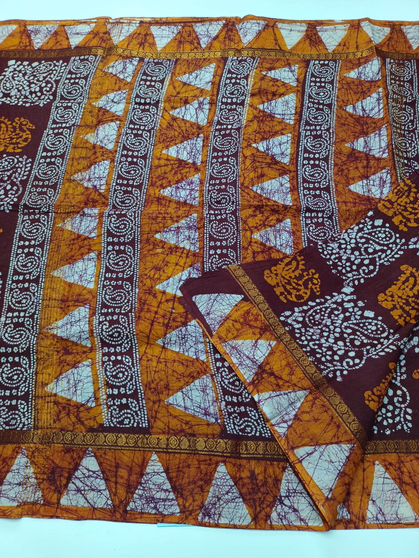 SANGUDI COTTON SAREE WITHOUT BLOUSE