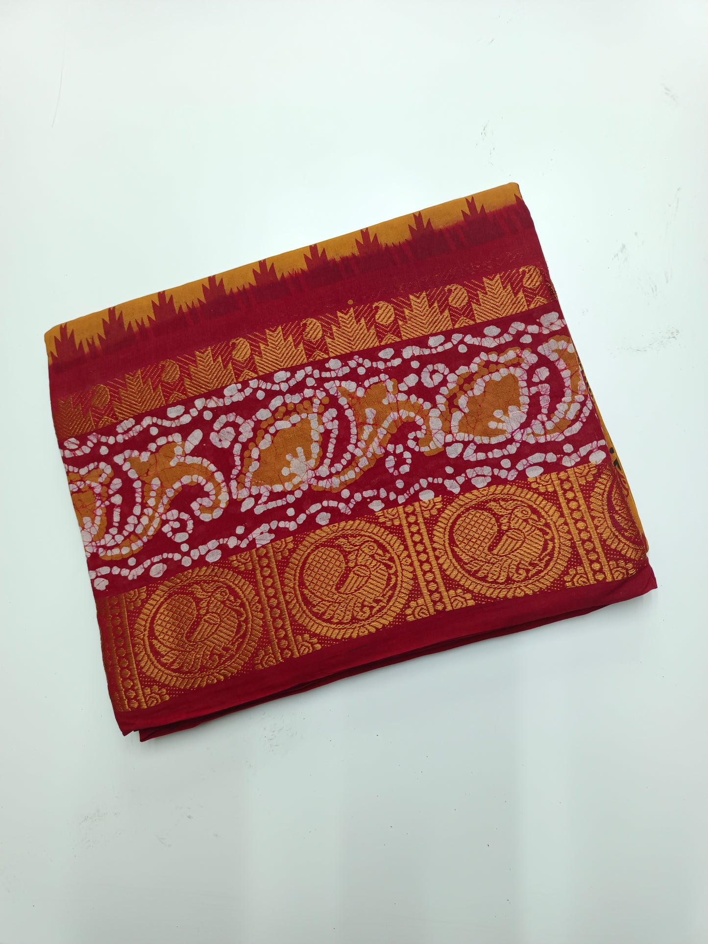 SANGUDI COTTON SAREE WITHOUT BLOUSE