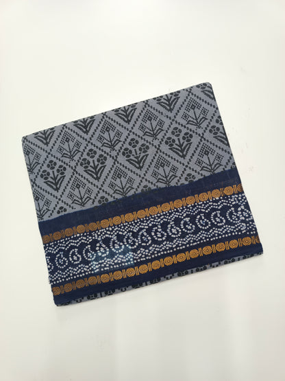 SANGUDI COTTON SAREE WITHOUT BLOUSE