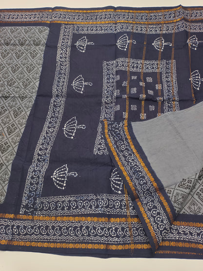SANGUDI COTTON SAREE WITHOUT BLOUSE