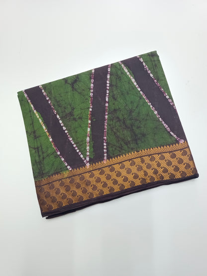 SANGUDI COTTON SAREE WITHOUT BLOUSE