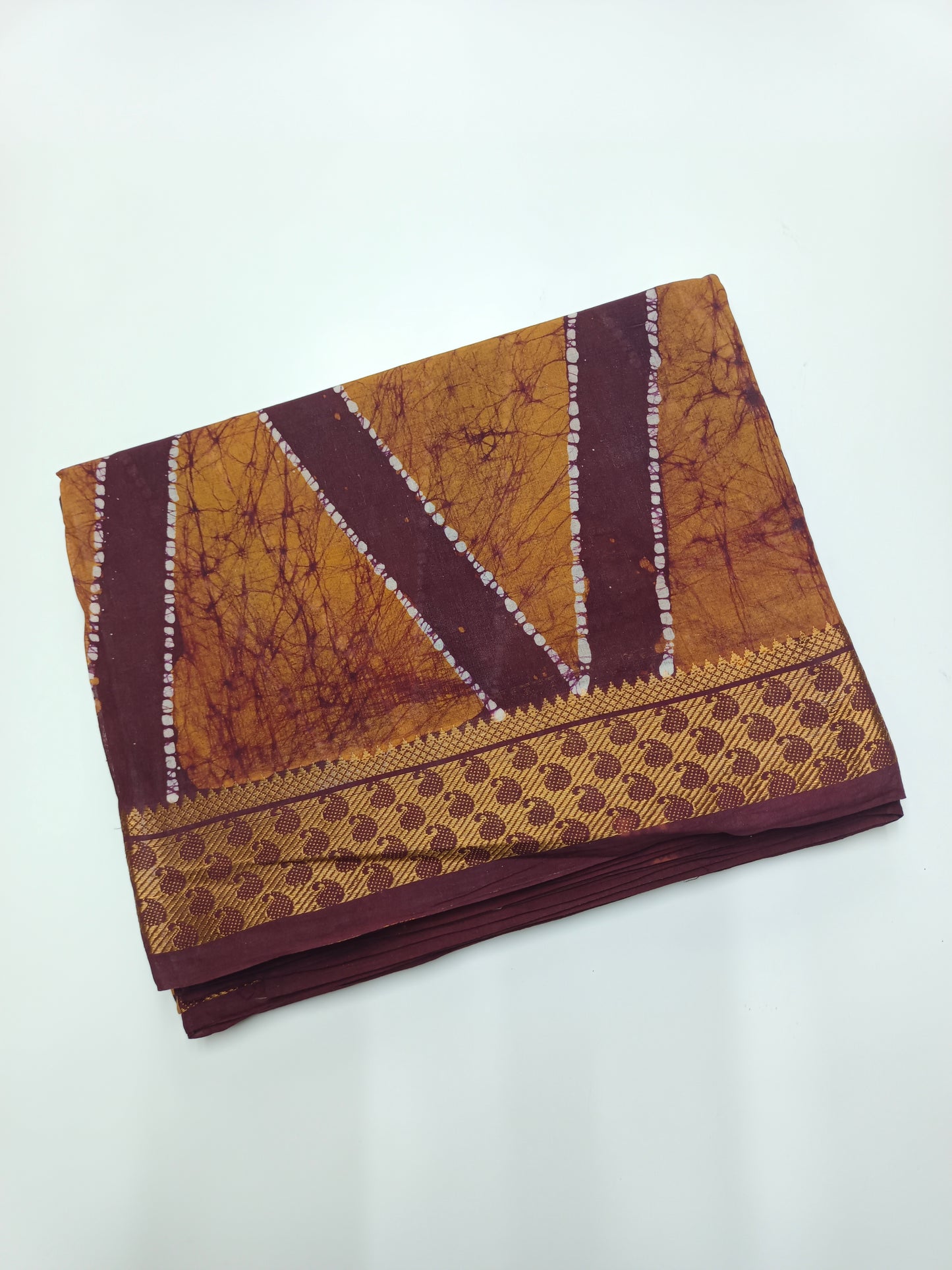 SANGUDI COTTON SAREE WITHOUT BLOUSE