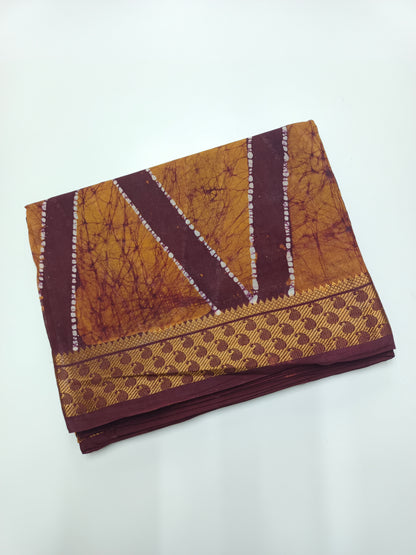 SANGUDI COTTON SAREE WITHOUT BLOUSE