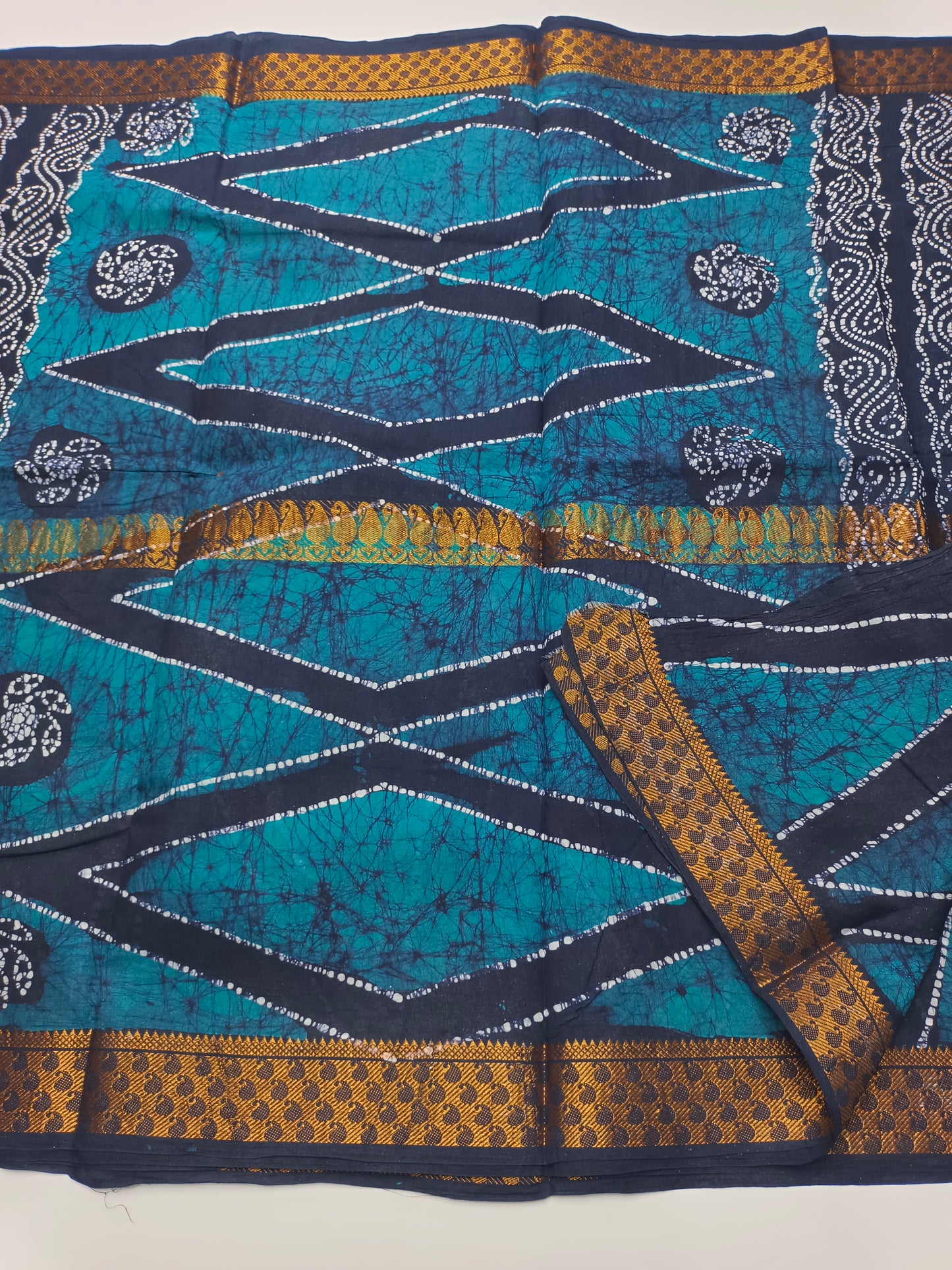 SANGUDI COTTON SAREE WITHOUT BLOUSE