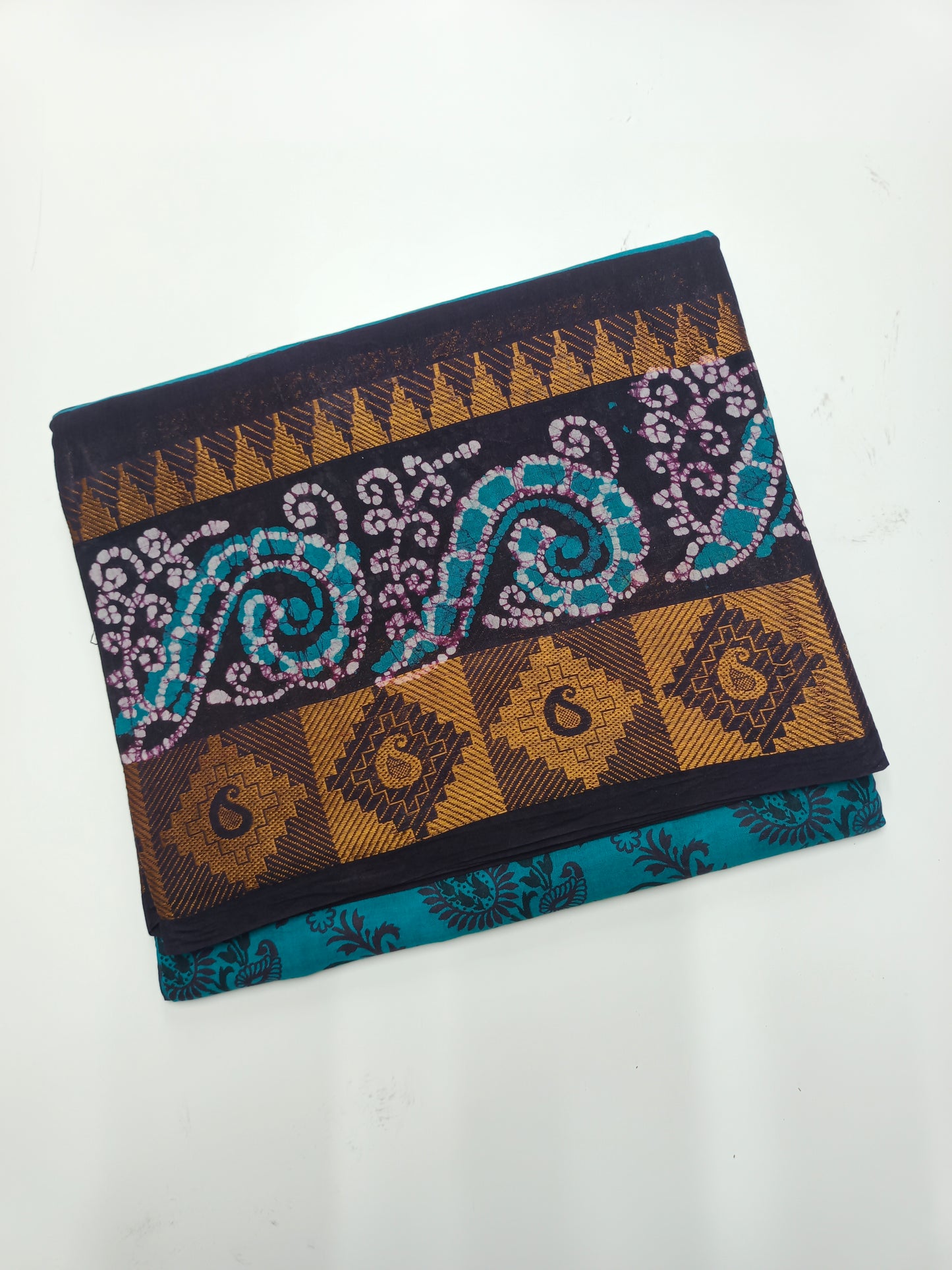 SANGUDI COTTON SAREE WITHOUT BLOUSE