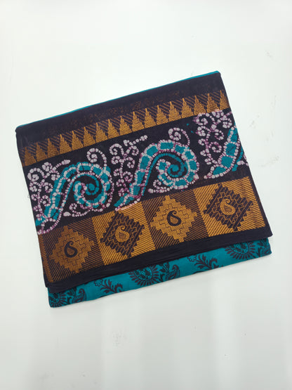 SANGUDI COTTON SAREE WITHOUT BLOUSE