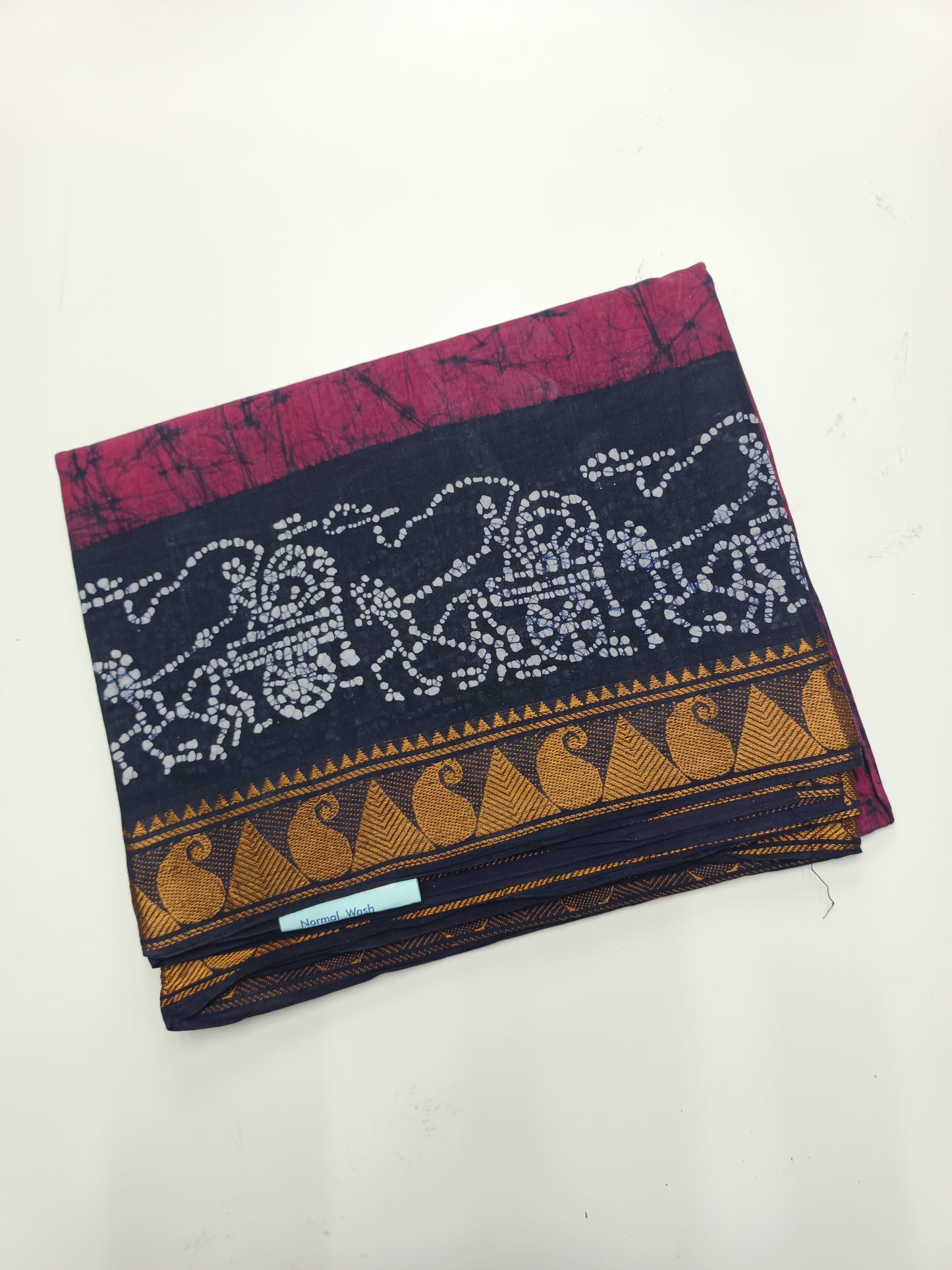 SANGUDI COTTON SAREE WITHOUT BLOUSE
