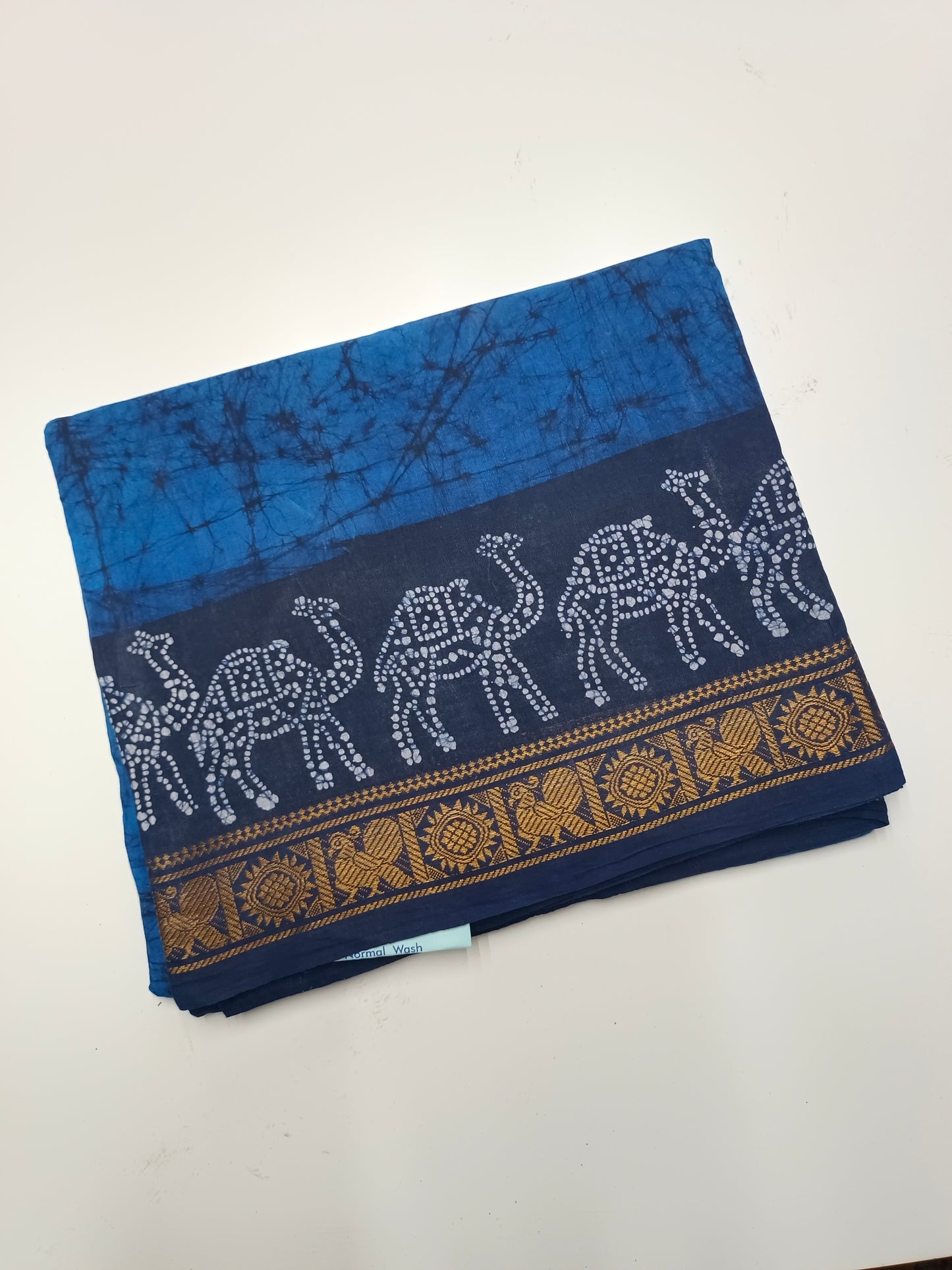 SANGUDI COTTON SAREE WITHOUT BLOUSE