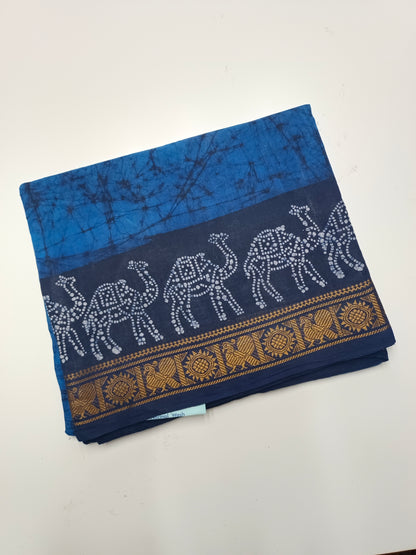SANGUDI COTTON SAREE WITHOUT BLOUSE