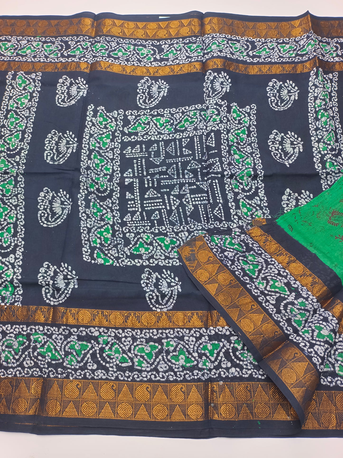 SANGUDI COTTON SAREE WITHOUT BLOUSE