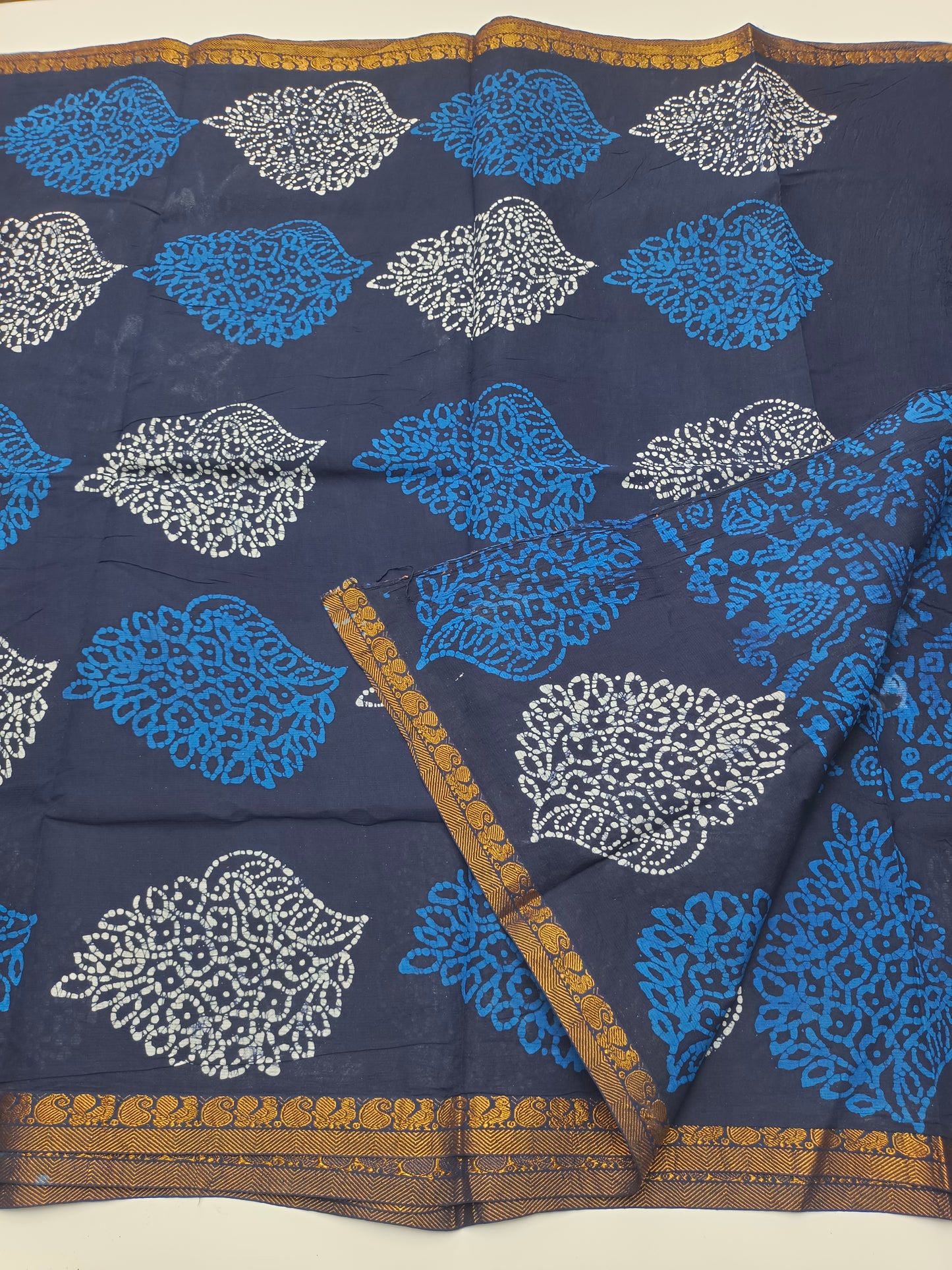 SANGUDI COTTON SAREE WITHOUT BLOUSE