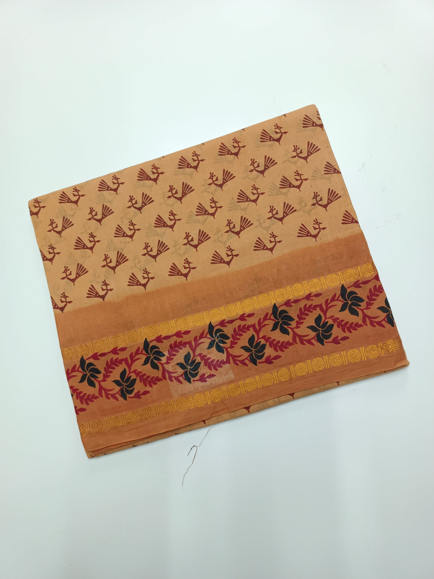 SANGUDI COTTON SAREE WITHOUT BLOUSE