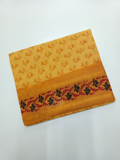 SANGUDI COTTON SAREE WITHOUT BLOUSE