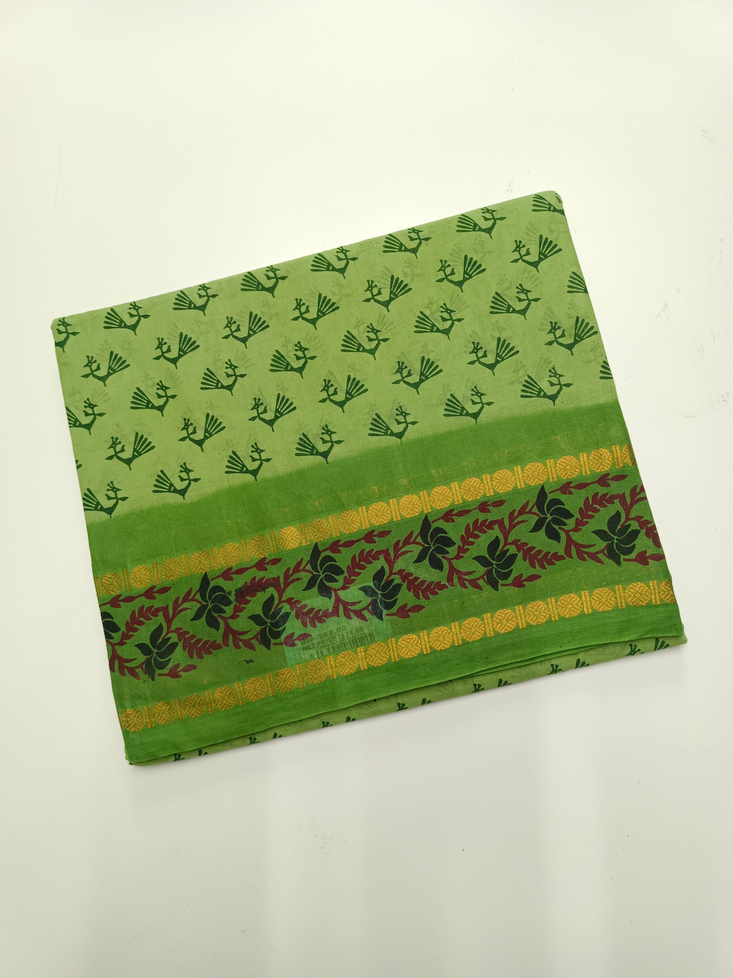 SANGUDI COTTON SAREE WITHOUT BLOUSE