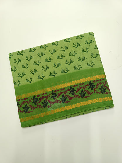 SANGUDI COTTON SAREE WITHOUT BLOUSE