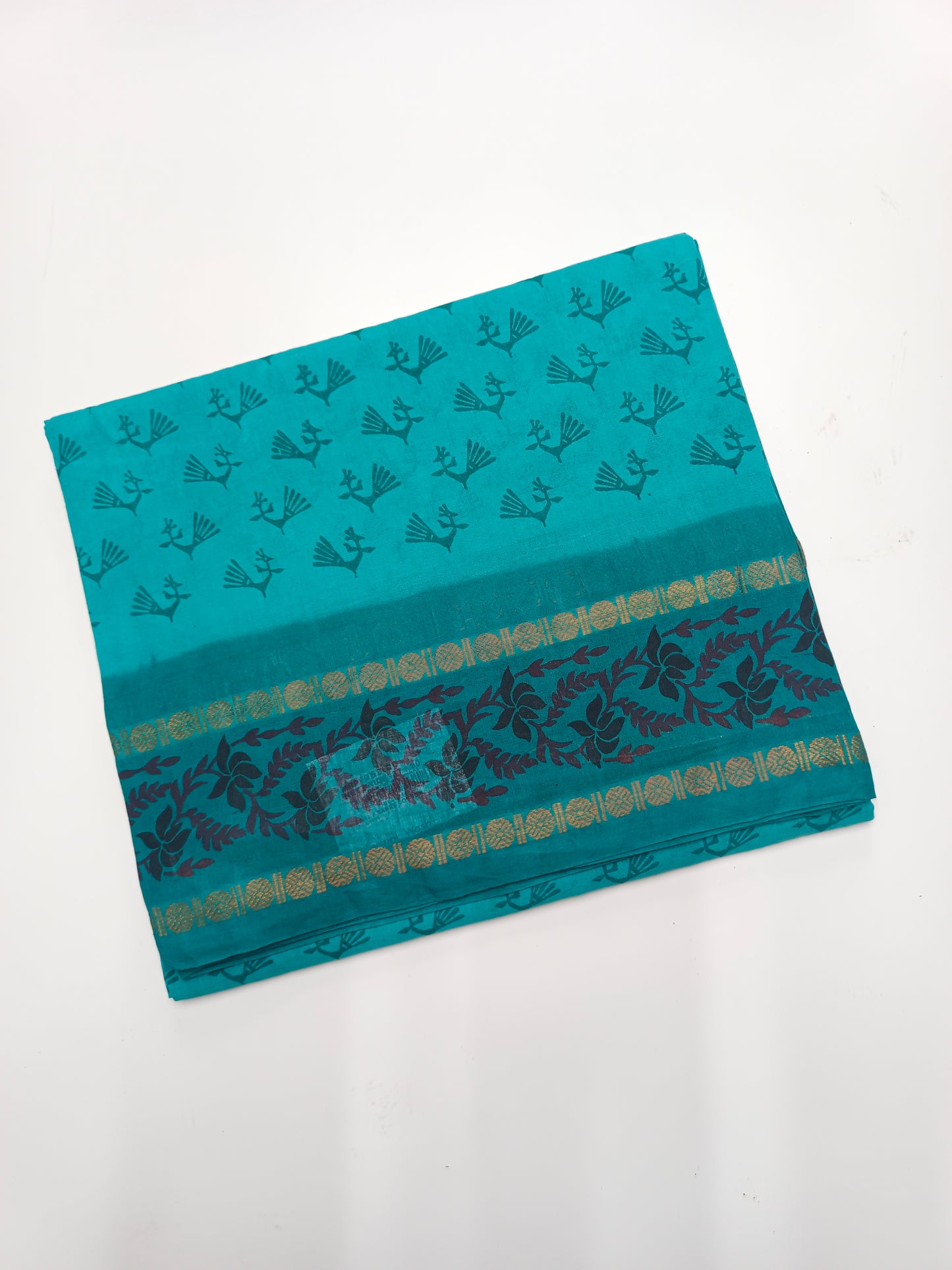 SANGUDI COTTON SAREE WITHOUT BLOUSE
