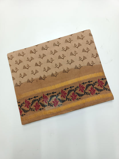 SANGUDI COTTON SAREE WITHOUT BLOUSE