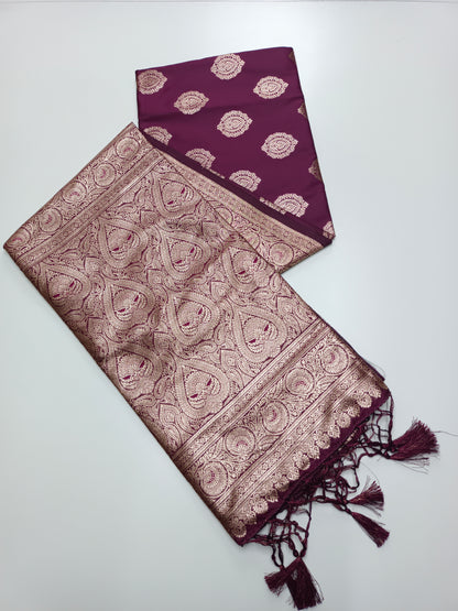 SOFT BANARASI SILK SAREE