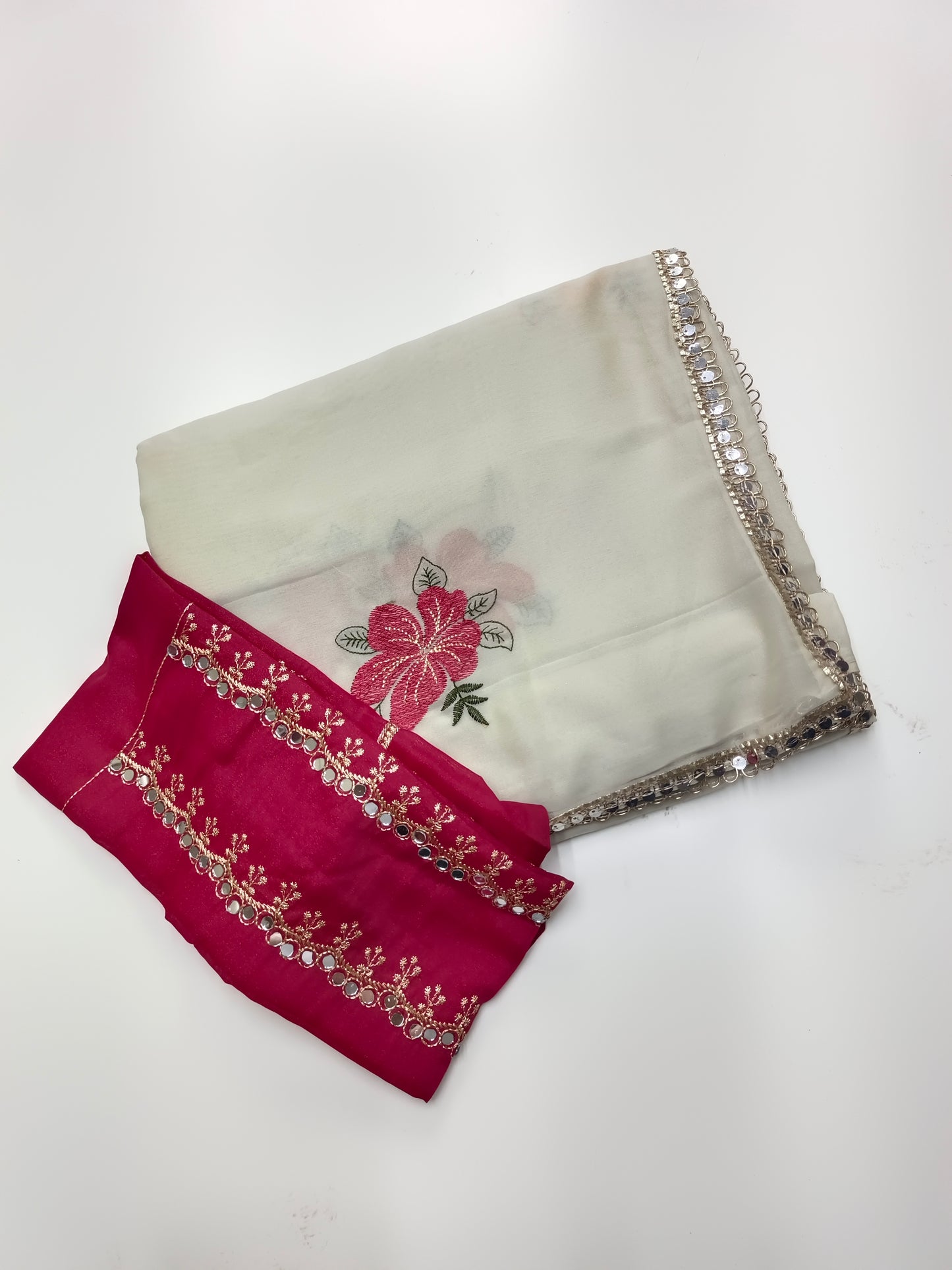 FANCY WORK SAREE