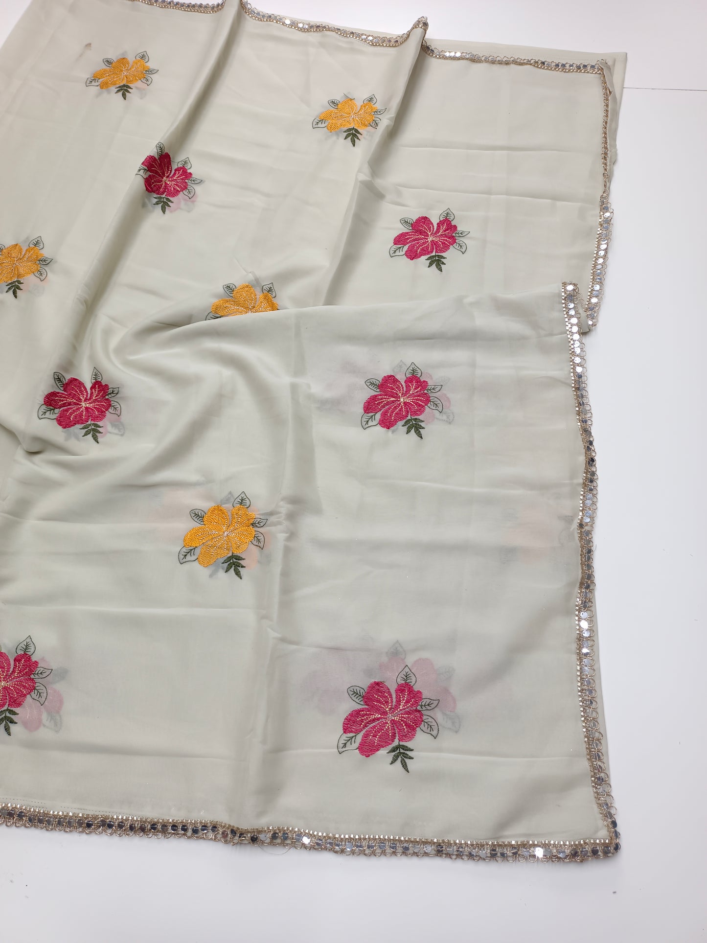 FANCY WORK SAREE