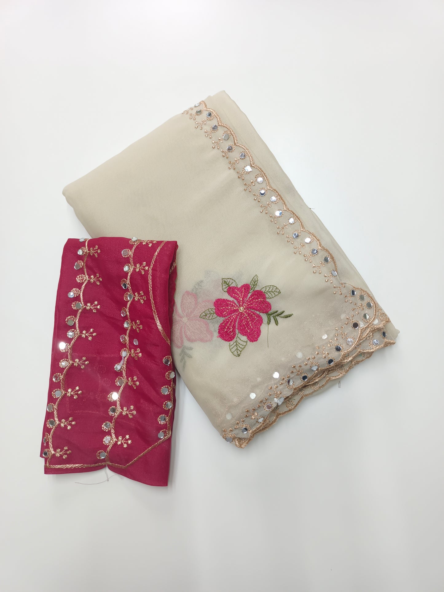 FANCY WORK SAREE