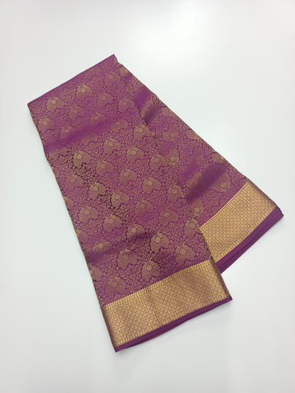BROCADE CREPE SILK SAREE