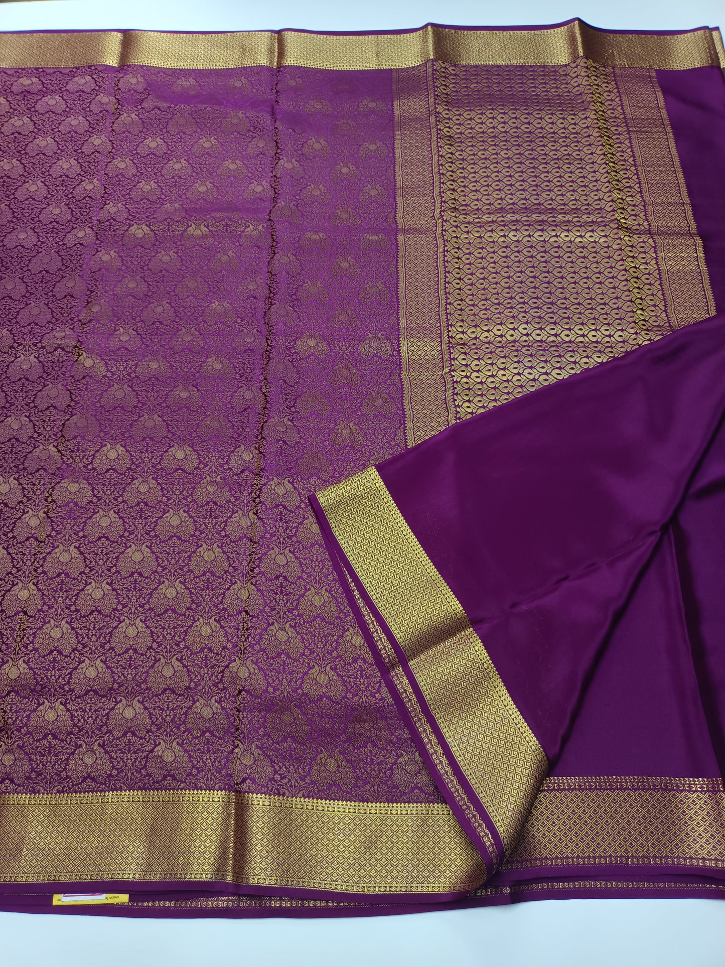 BROCADE CREPE SILK SAREE