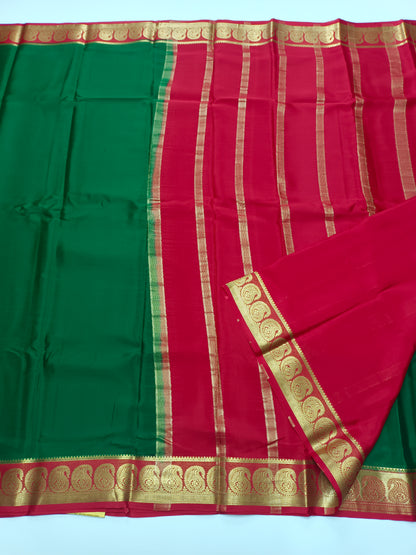 PURE CREPE SILK SAREE