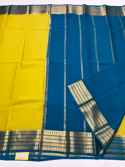 PURE CREPE SILK SAREE