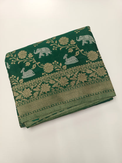 FANCY CRUSH CHIFFON SAREE